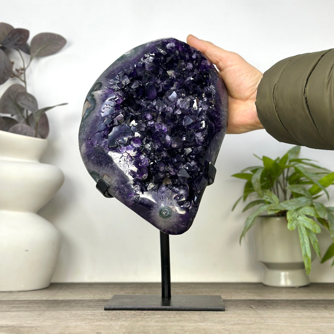 A+ Grade Natural Uruguayan Amethyst Specimen - MWS3396