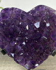 Uruguayan Amethyst Stone Heart Carving - HST0310