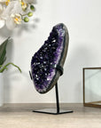 Natural Deep Purple Amethyst Geode From Uruguay – Premium Crystal Display Piece for Home Decor - MWS2513