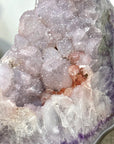 Large Sugar Amethyst & Agate Free Form Statement Piece from Uruguay - CBP1438