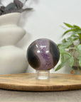 Natural Amethyst & Agate Sphere Geode - SPH0155