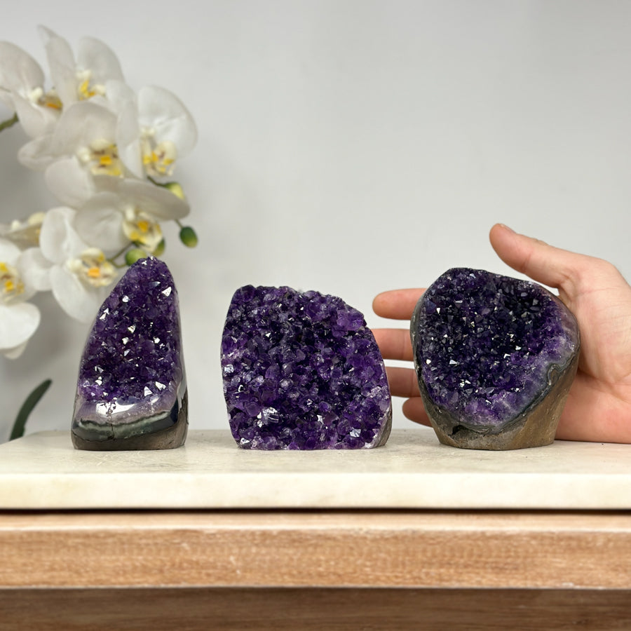 Amethyst Cathedrals Lot - AMLT0178