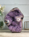 Natural Amethyst & Agate Statement Piece for Home Decor - CBP1255