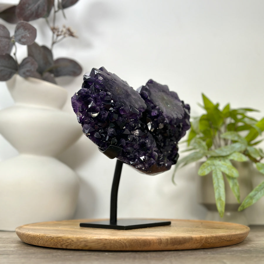 Unique Natural Uruguayan Amethyst Stalactite Formation - MWS3081
