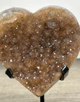 Natural Citrine Crystal Stone Heart - HST0335