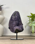 Natural Amethyst Stone Specimen on Stand - MWS3350