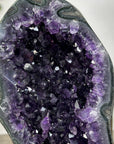 Amethyst Geode with Dark Purple Crystals for Home Decor Display - MWS2642