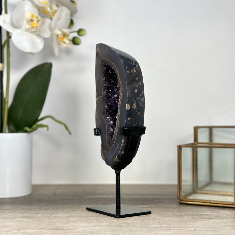 Natural Agate &amp; Amethyst Portal - MWS2226