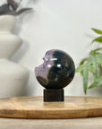 Amethyst Druzy Sphere Geode - SPH0205