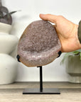 Natural Pink Sugar Amethyst Crystal Specimen - MWS3378