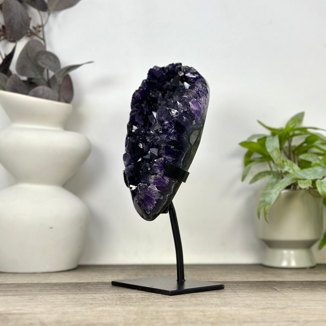 A+ Grade Natural Uruguayan Amethyst Crystal - MWS3386