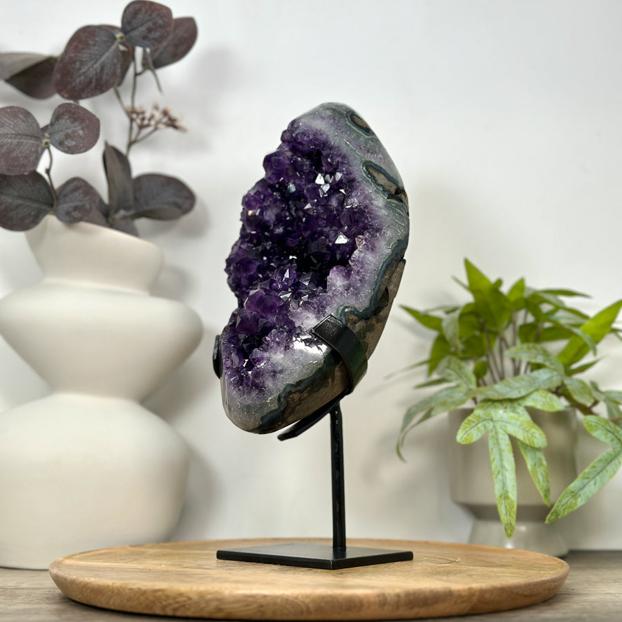 Natural Uruguayan Amethyst Crystal for Home Decor - MWS3074