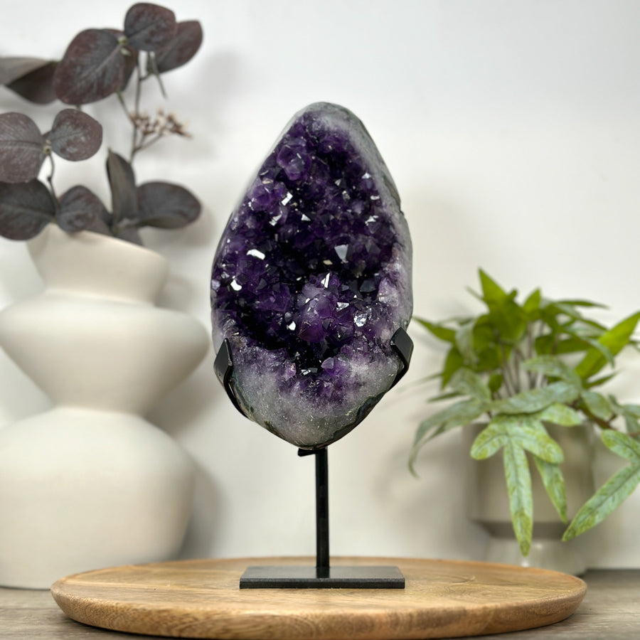 Natural Uruguayan Amethyst Crystal for Home Decor - MWS3074