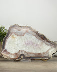 Natural Quartz Stone Slice tray for Home Decor - SLC0011