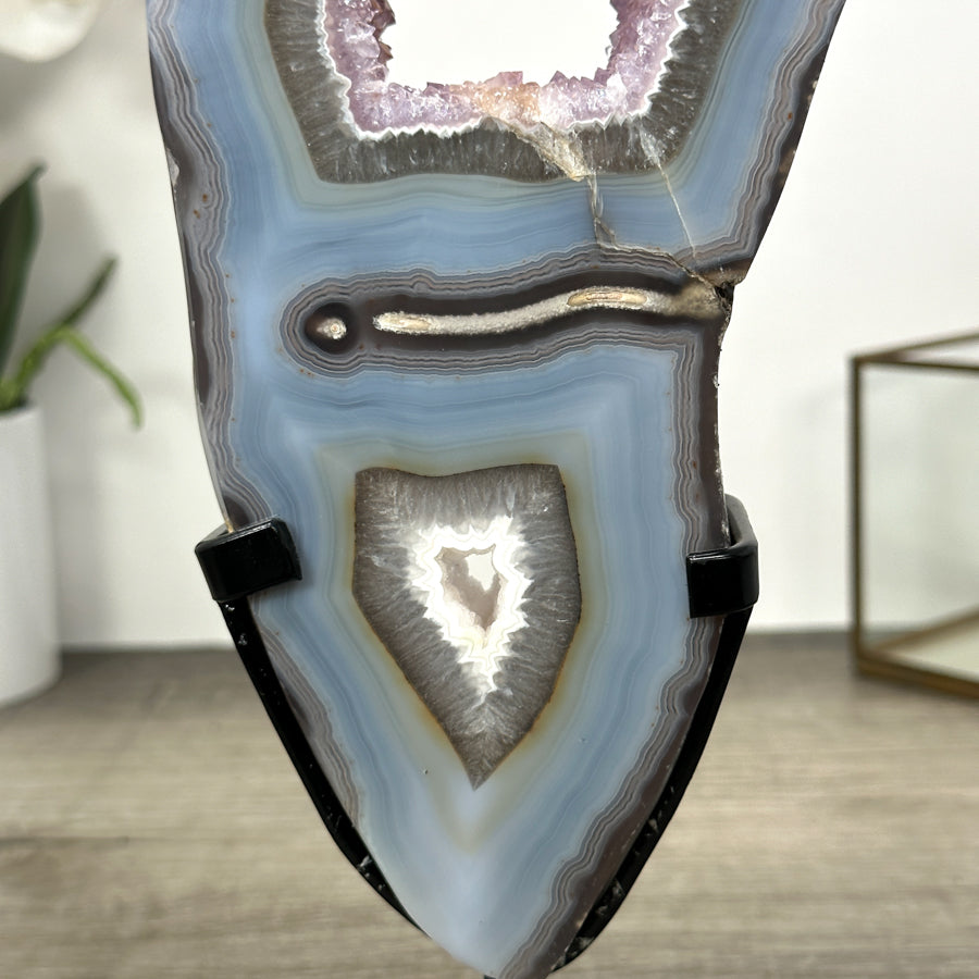 Natural Agate &amp; Amethyst Stone Portal - MWS3006
