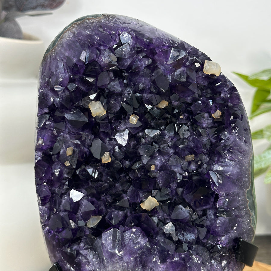 Deep Purple Natural Uruguayan Amethyst Cluster - Top Quality Specimen - MWS3059