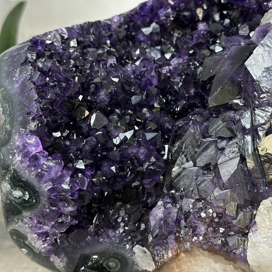 Unique Natural Amethyst Cluster with Huge Crystal Formation - MWS2376