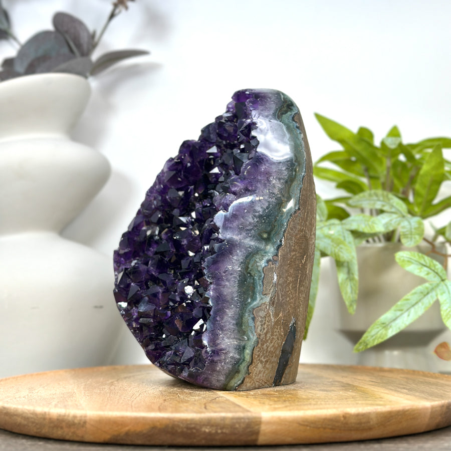Large STunning Natural Amethyst for Home Decor - CBP1302