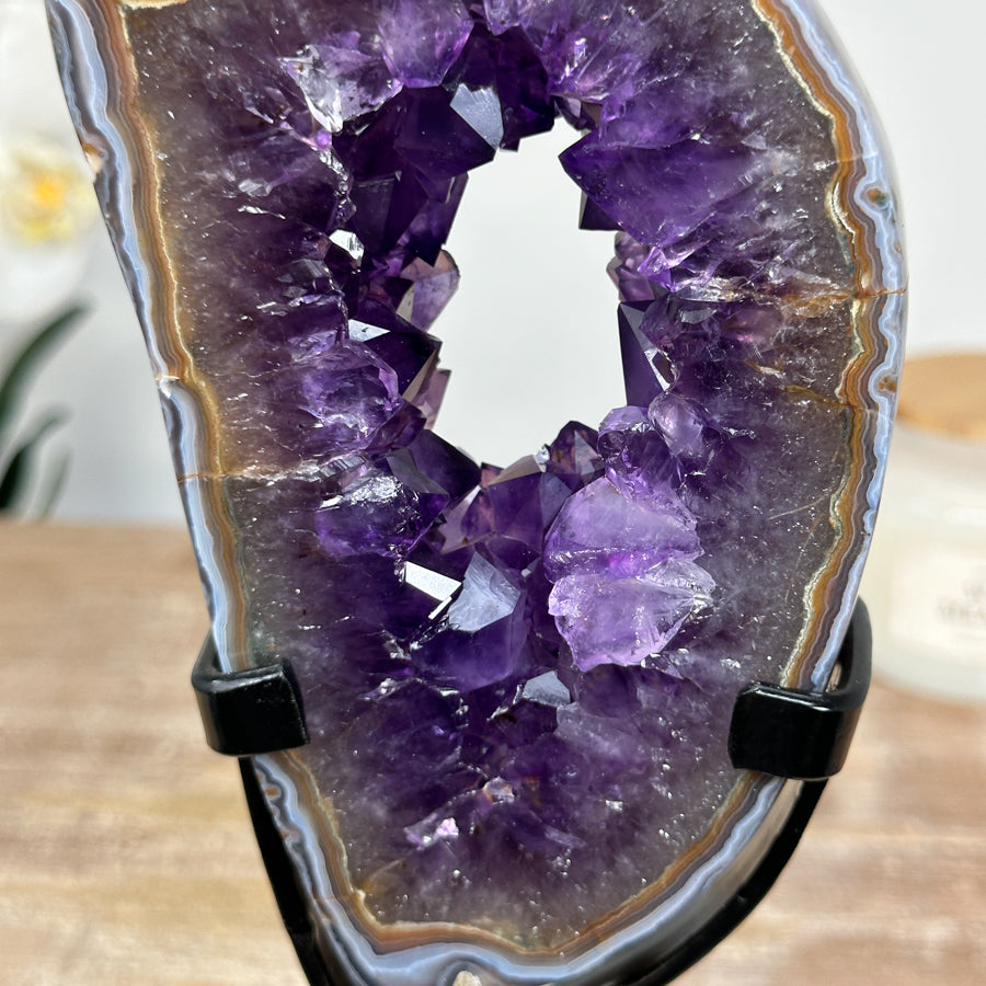 Deep Purple Natural Amethyst Portal - MWS1681