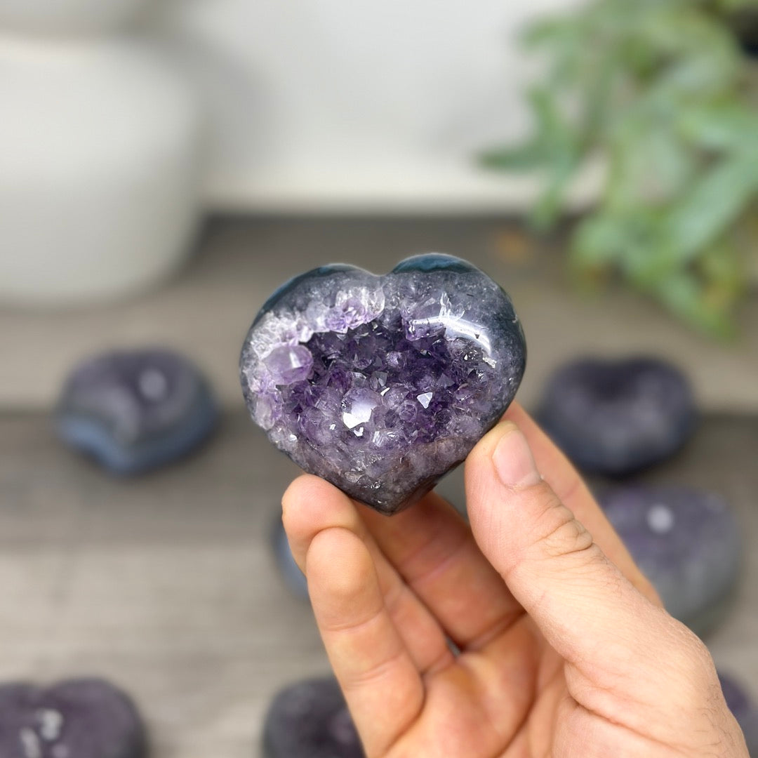 Mixed Minerals Hearts Set - MHLT0358