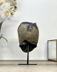 Deep Purple Amethyst Stone cluster on Stand - MWS2859