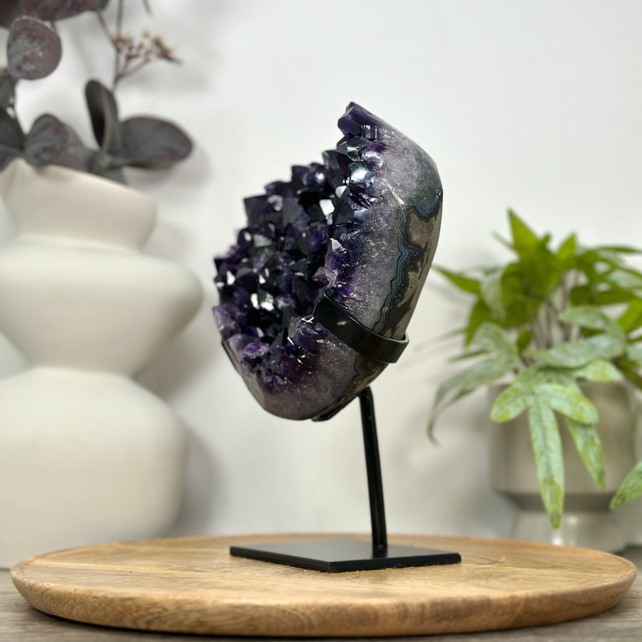 Top Grade Natural Amethyst Stone Statement Piece - MWS3058