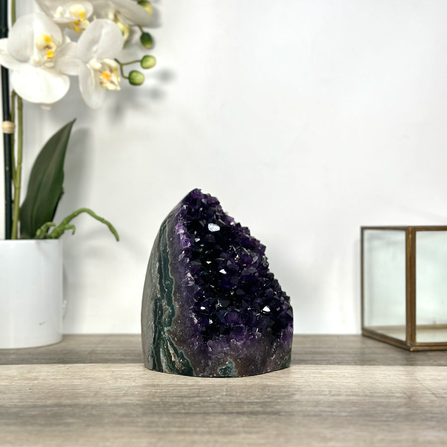 Amethyst Cathedral with Deep Purple Color from Uruguay - CBP1225