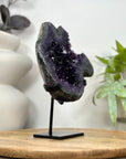 Natural Uruguayan Amethyst Geode on Stand - MWS3050