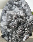 Natural Quartz Cluster Specimen with Rare Crystal Formations - MWS3158