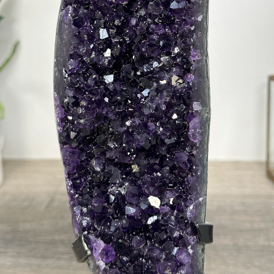 Natural Top Grade Amethyst Cluster – Premium Purple Crystal Accent for Meditation Space Decor - MWS2499