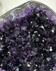 Amethyst Crystal Cluster Geode on Stand - Home Decor Display Piece - MWS2653