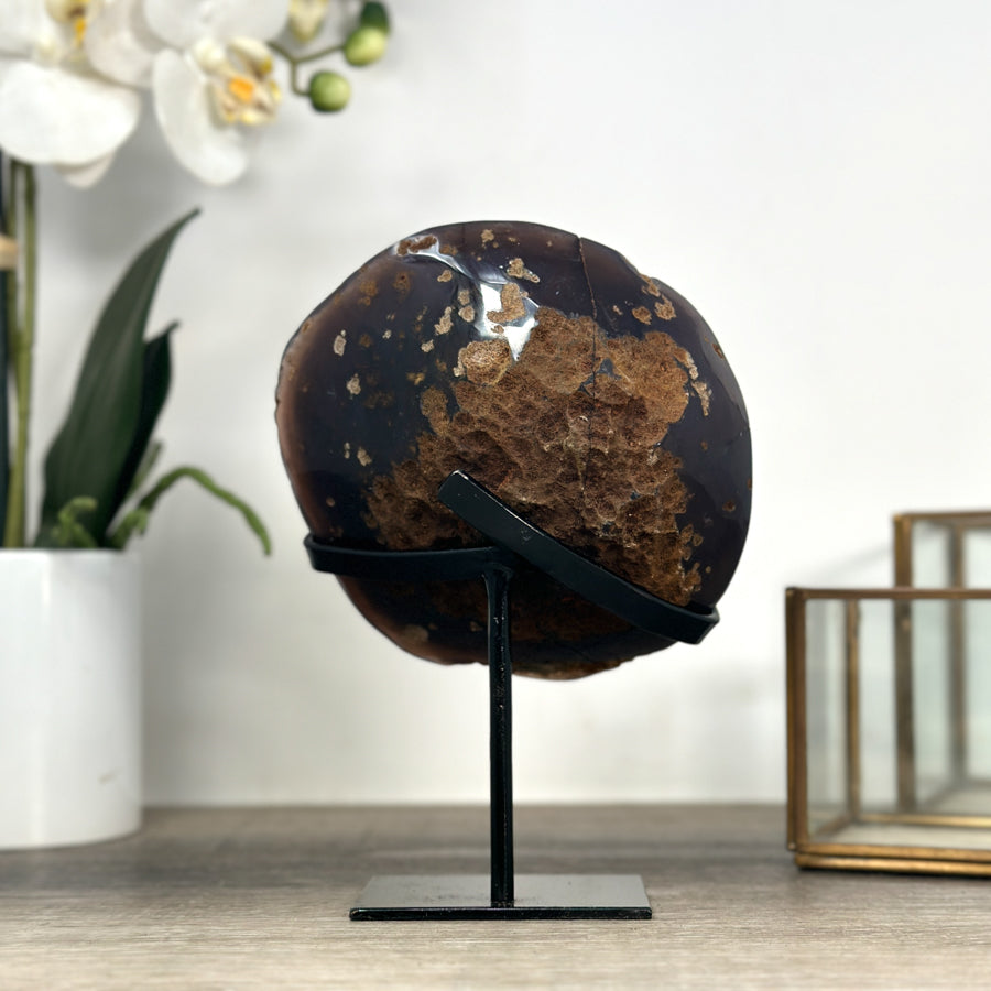 Deep Purple Amethyst Geode - MWS2199