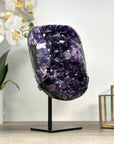 Top Grade Uruguayan Amethyst Crystal Cluster on Stand - MWS2391