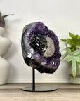 Unqiue Amethyst Cluster with Collection Grade Calcite inclusion - MWS3356