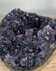 Natural Amethyst Geode Crystal Cluster for Home Decor Display - CBP1166