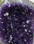 Uruguayan Amethyst Geode with Deep Purple Crystals for Home Decor - MWS2684