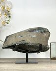 Huge Natural Amethyst Stone Geode with Rare Calcite Formation - MWS2836