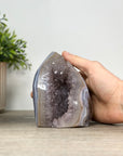 Agate & Quartz Stone Flame Carving - FST0154
