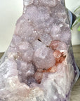 Large Sugar Amethyst & Agate Free Form Statement Piece from Uruguay - CBP1438