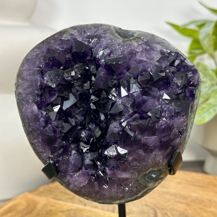 Deep Purple Natural Uruguayan Amethyst Cluster - MWS3044