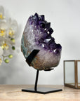 Stunning Natural Amethyst Crystal with Large & Shinny Crystals - MWS1932