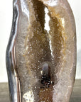 Natural Uruguayan Quartz Geode with Calcite formation Statement Piece - CBP1435