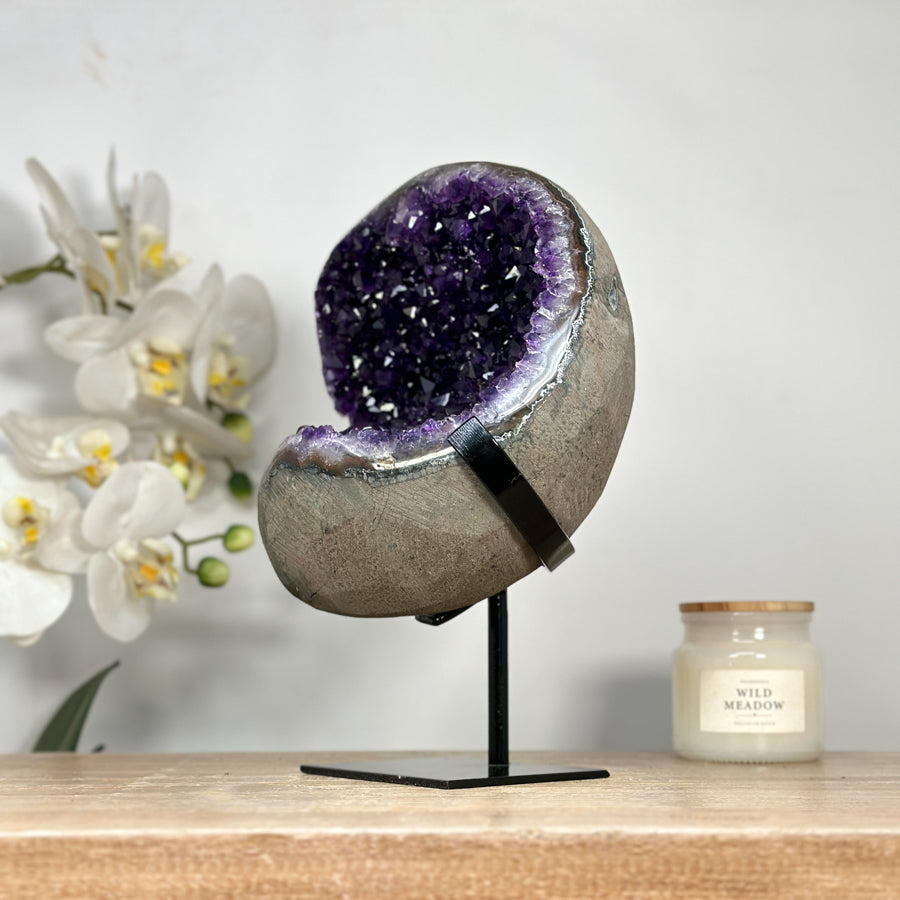 One of a Kind Natural Amethyst Geode - MWS2071