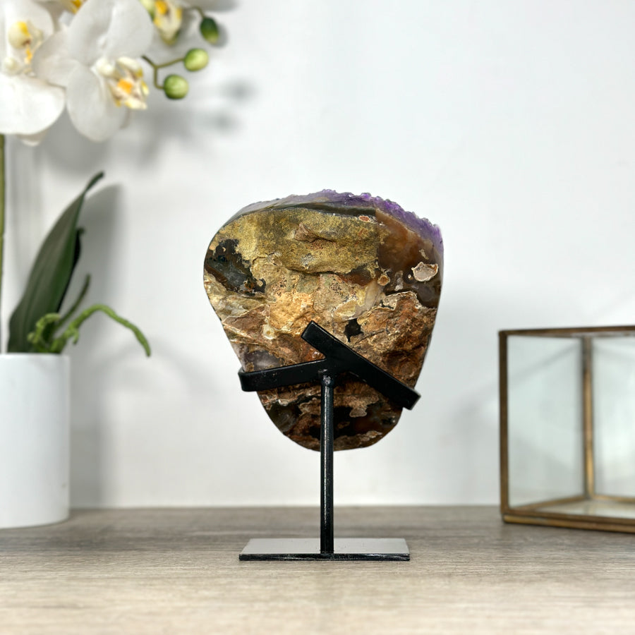 Top Quality Natural Amethyst Stone for Home Decor - MWS2540