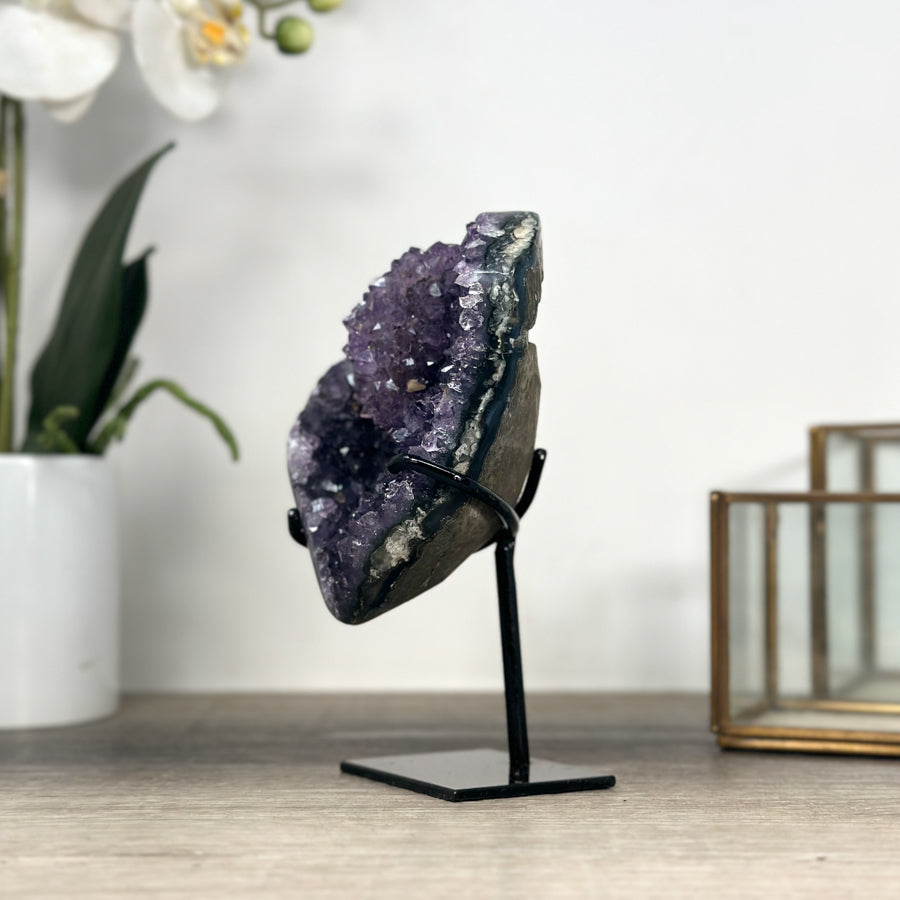 Natural Uruguayan Amethyst Crystal Cluster - MWS2198