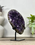 Top Grade Natural Amethyst Specimen on Metal Stand - MWS3359