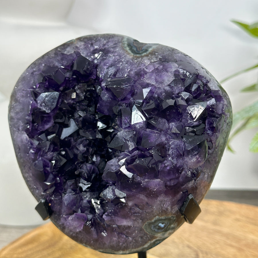 Deep Purple Natural Uruguayan Amethyst Cluster - MWS3044
