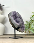 Natural Amethyst Crystal with Stalactite Eyes Formations - MWS3294