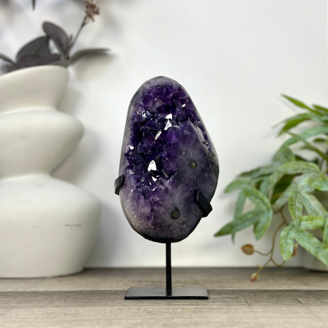 Uruguayan Amethyst Crystal Statement Piece for Home Decor - MWS3273