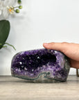 Polished Uruguayan Amethyst Stone Geode - STGE0025